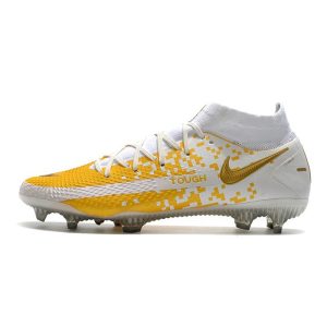 Nike Phantom GT Elite DF FG Bílý Zlato